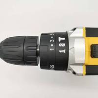 Perceuse-visseuse sans fil 21V, kit tournevis électrique, perceuse à percussion à vitesse variable, batterie Li-ion pour réparation domestique, bricolage, OEM