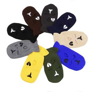 Passamontagna Invernale Personalizzato con Logo Ricamato, Copertura Completa del Viso, 3 Fori, Stile <span class=keywords><strong>Rapper</strong></span> Bandit - Product Image 2