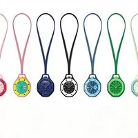 Montre de poche à quartz Royal Pop, montre pendentif octogonale avec cordon, montres à quartz analogiques tendance, fournisseur direct, vente en gros
