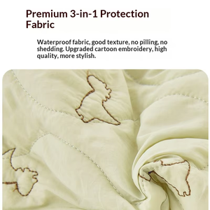 Mono de bebé <span class=keywords><strong>para</strong></span> otoño/invierno, acolchado de nailon, forro polar cálido y grueso, unisex, con botones ocultos, ropa <span class=keywords><strong>para</strong></span> recién <span class=keywords><strong>nacido</strong></span>, <span class=keywords><strong>para</strong></span> salir. - Product Image 4