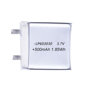 Lipo pil gücü banka gps izci mp3 mp4 lityum polimer pil 500 mah, lityum polimer pil 3.7v - Product Image 1