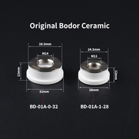 Support de buse en céramique Bodor BD-01A-0-32 BD-01A-1-28 D32 M14/D28 M11 pour tête de découpe laser fibre Bodor