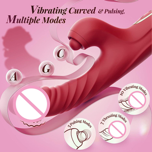 Vibrador de Conejo Multifuncional con Vibración Telescópica y Calefacción, Masturbador Femenino, Éxito de Ventas en Amazon - Product Image 4