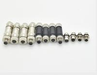 Vergoldetes Mini-DIN 4-Pin S-Video Stecker auf 2RCA Stecker Koaxial Twisted-Pair PVC-Ummanteltes AV-Stromkabel