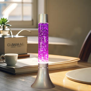 Fonte creativa dei produttori lampada da notte a LED galleggiante romantica atmosfera a cipolla per regalo-lampada a cera <span class=keywords><strong>Lava</strong></span> - Product Image 3