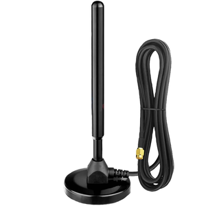 2.4-5G <b>Large</b> Suction <b>Cup</b> Omnidirectional Router Signal Booster High-gain Antenna Powerful Screw Installation for Connector 50W - Product Image 1