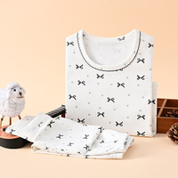 Nouveaux pyjamas pour enfants à manches longues, antibactériens, décontractés, à porter à la maison, avec imprimé de dessins animés, 100% coton, pour le printemps et l'automne