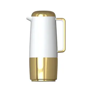 2023 New Style Model For Dubai Market 1000ml Glass Coffee Pot Vacuum Flask Thermos