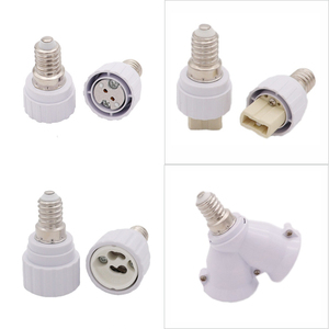 HoneyFly-Soporte de enchufe de lámpara E14 a <span class=keywords><strong>G9</strong></span> G5.3 GU10 E27, <span class=keywords><strong>conector</strong></span> convertidor de 250V 2A, adaptador de Base de bombilla halógena, accesorios de iluminación - Product Image 2