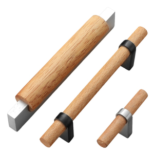 Handles Cabinet Kitchen Modern Log Material Wood Handles For In And Knobs Wardrobe Cupboard Cabinet Kitchen Doors Drawer Furniture Handles
