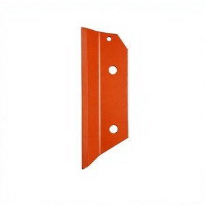 Orange <b>Metal</b> <b>Cutter</b> Blade with Three <b>Holes</b> for Balers Replacement Part - Product Image 1