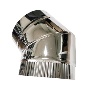 Tubo de <span class=keywords><strong>chimenea</strong></span> de <span class=keywords><strong>doble</strong></span> pared con aislamiento OEM de fábrica, <span class=keywords><strong>codo</strong></span> de <span class=keywords><strong>chimenea</strong></span> de 30 grados para estufa y <span class=keywords><strong>chimenea</strong></span> - Product Image 3