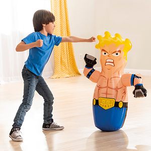 Creative Kids Saco de Boxeo Inflable 3D Autoinflable, Juguete de Boxeo Independiente para Diversión en Interiores y Exteriores, Juego de Fiesta - Product Image 3