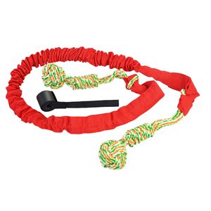 Jouet en corde de coton rayé pour chien, pour tirer à la corde, à mâcher, pour jouer à l'intérieur et à l'extérieur - Product Image 5