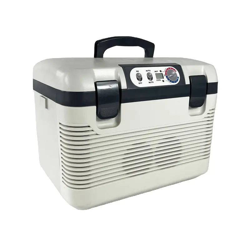 Caixa de refrigeração automotiva de 19l, 12v, caixa de refrigeração pessoal, mini congelador, para armazenamento de medicamentos ao ar livre