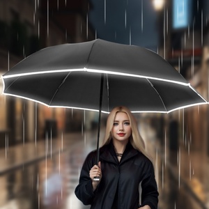 Paraguas LED 8K con Función Automática, Paraguas Plegable con Mango Giratorio, Recubrimiento Reflectante, Linterna para Viajes Nocturnos, Logotipo Personalizado, Regalo para el Día de la Madre, Playa - Product Image 6