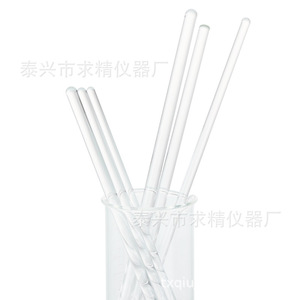 Varillas de Vidrio de Alta Resistencia a la Temperatura con Punta Redonda Sólida para Laboratorio, Varillas de Agitación y Drenaje, 10 por Paquete - Product Image 3