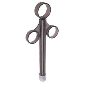 Nettoyeur anal en silicone détachable avec injecteur d'huile lubrifiante, plug anal pour adulte - Product Image 5