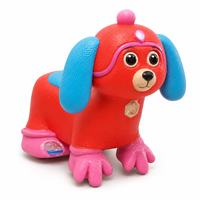 Vélo à pédales pour enfants Joy2fun en forme d'animal simulé, avec une longue autonomie de batterie et adapté à une utilisation en extérieur.