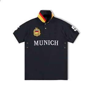 <span class=keywords><strong>Polo</strong></span> <span class=keywords><strong>de</strong></span> Algodón Casual para <span class=keywords><strong>Hombre</strong></span>, Edición Ciudad, con Logotipo Clásico <span class=keywords><strong>de</strong></span> Caballo, Personalizable, Transpirable - Product Image 1