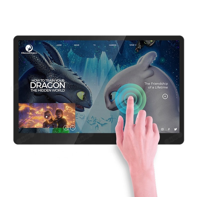 10.1'' 13.3'' 15.6'' 21.5'' 32'' 43'' 55'' Wall Mount Capacitive Industrial Touch Display Tablet Android Touch Screen Monitor