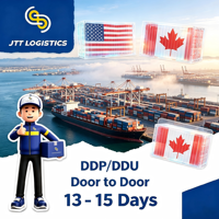 Chine vers États-Unis Canada Fret maritime DDP Porte à Porte Express maritime rapide Agent d'expédition professionnel