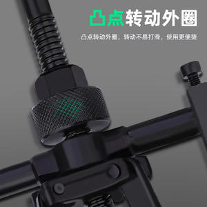 Extracteur à trois griffes Tuosen 100202 pour roulements intérieurs et extérieurs, outil de qualité industrielle en acier à haute teneur en carbone - Product Image 3