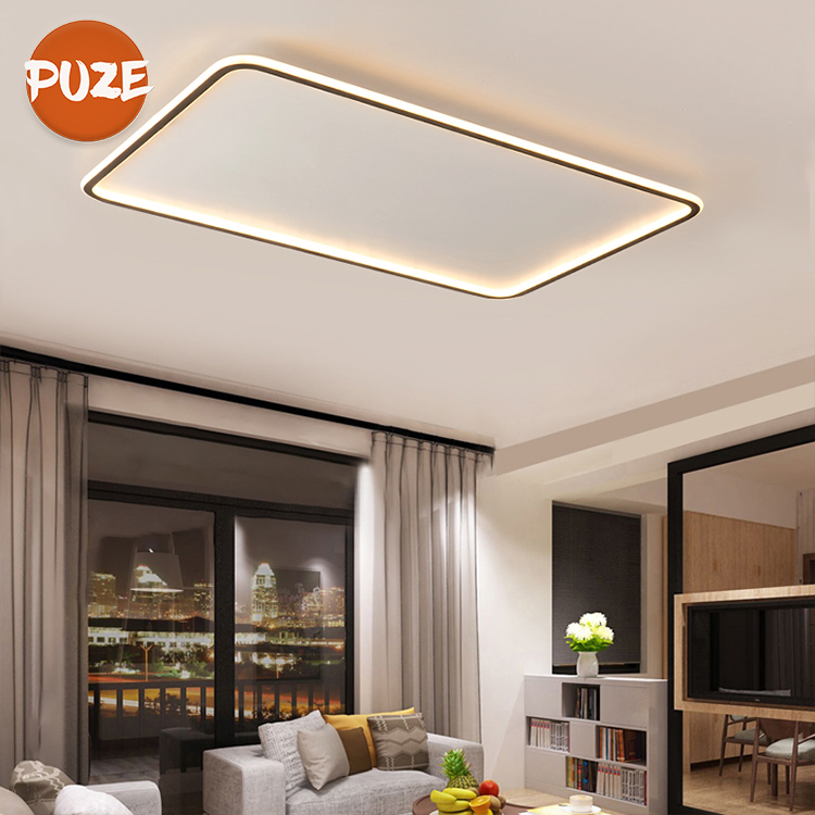 New Design Modern Interior Building Barbershop Office Pop 108 Watt High Brightness Square Led Ceiling Light · image 5