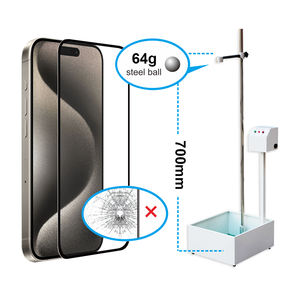 Pour iPhone 16 Verre trempé à <span class=keywords><strong>couverture</strong></span> complète avec protecteur d'écran 9H à applicateur facile - Product Image 6