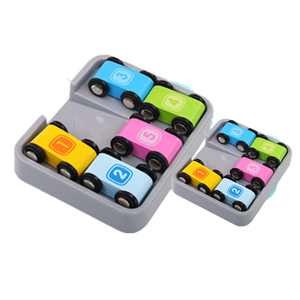 New Arrival Wooden Ramp Racetrack Toy With 5 Cars Other Toy Vehicle Wood Toy Wooden Vehicle