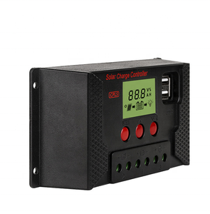 Venta directa de fábrica de Controlador Solar 12v24 voltios de la batería de litio de 10a-60a fotovoltaica de carga del panel de la luz de calle pwm - Product Image 3