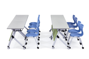 Nhân viên gấp đào tạo cuộc họp bảng nội thất trường học Bàn và ghế cho bài học - Product Image 6