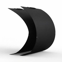 Panneau Solaire Monocristallin Flexible 180W 182mm Résistant aux UV et aux Salissures pour Véhicules Touristiques et Exploitations Agricoles – Taille Personnalisée – Vente en Gros