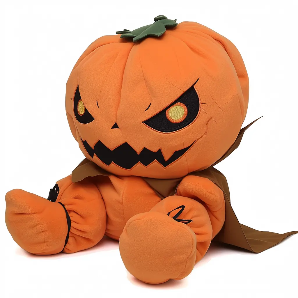 Peluche di zucca di Halloween personalizzato regalo personalizzato di peluche di peluche di peluche