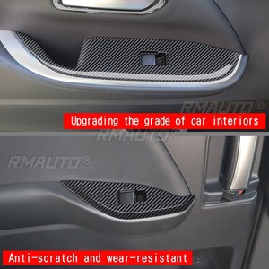Para Toyota Voxy Noah Serie 90 2022+ Marco de Apoyabrazos Panel de Interruptores de Elevación de Vidrios Kit de Decoración de Carrocería Accesorios para Coche - Product Image 4
