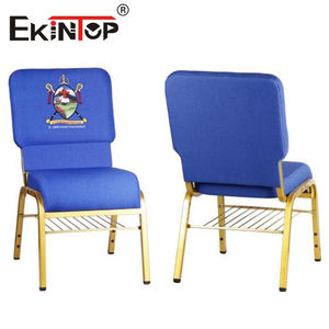 Ekintop Lot <span class=keywords><strong>de</strong></span> <span class=keywords><strong>chaises</strong></span> <span class=keywords><strong>d</strong></span>'auditorium Mobilier <span class=keywords><strong>de</strong></span> théâtre avec bras pour salle <span class=keywords><strong>de</strong></span> l'église École & Hôtel Métal & Tissu Pied en acier - Product Image 3