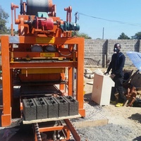 Machine de construction pour machines de fabrication de briques QTJ4-26 machines de fabrication de blocs