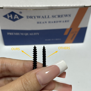 Tornillos de fosfatación negros de alta calidad a buen <span class=keywords><strong>precio</strong></span>, cabeza avellanada, tornillo autorroscante para paneles de yeso - Product Image 2