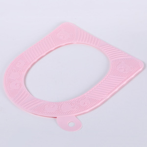 Cojín de silicona impermeable para asiento de inodoro, almohadilla lavable con diámetro interior ampliado, cierre universal para todas las estaciones - Product Image 5