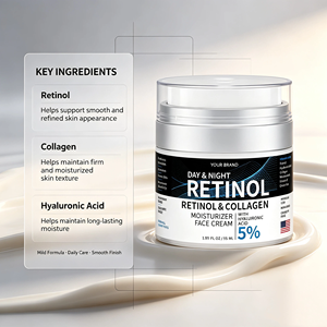 Crema Facial Hidratante con Retinol y Colágeno OEM, con Ácido Hialurónico y Niacinamida, Fabricante de Productos para el Cuidado de la Piel - Product Image 4