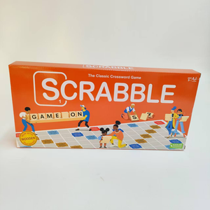 Jeu de société de puzzle, jeux de mots classiques pour enfants de 8 ans et plus, jeu familial amusant pour 2 à 4 joueurs, le jeu de mots croisés <span class=keywords><strong>classique</strong></span> - Product Image 6