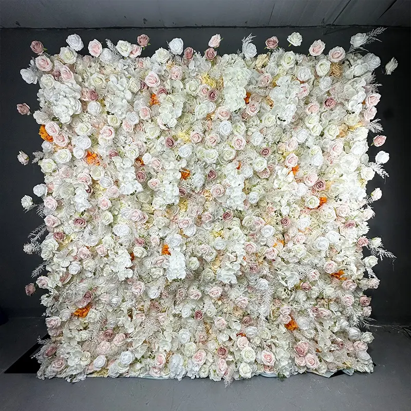 बैंगनी लैवेंडर कृत्रिम फूलों की दीवार ग्रीष्मकालीन पार्टी सजावट फ्यूशिया पुष्प पैनल शादी की पृष्ठभूमि फूल प्लेट दीवारों की सजावट