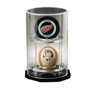 Caja de exhibición de hockey sobre hielo de softbol acrílico de varios tamaños Estuche de exhibición de béisbol Lucite para juegos Olymp Prueba FDA Bastidores ecológicos - Product Image 1