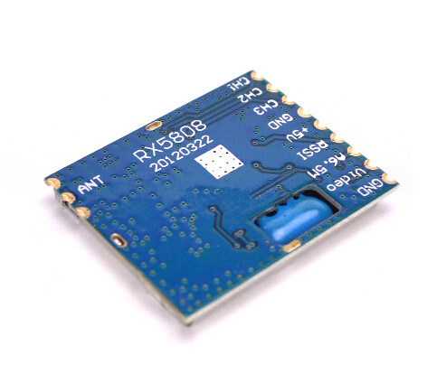 Hot Sales FPV AV 5.8Ghz 8 Channels Wireless RC Audio Video Receiver Module RX5808