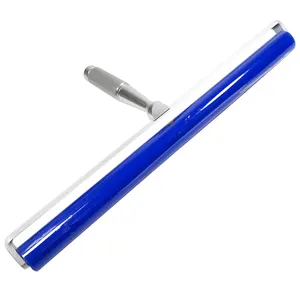 16 Inch Blauw Siliconen Lijm Cleanroom Stofvrij Kleverige Roller/Herbruikbare Siliconen Sticky Lint Roller/Silicon Dust Removal roller