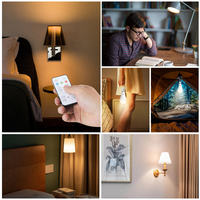 Ampoule LED rechargeable DC AC avec télécommande, portable, USB, E26, 3 couleurs, intensité réglable, lampe d'urgence sans fil à piles, suspendable