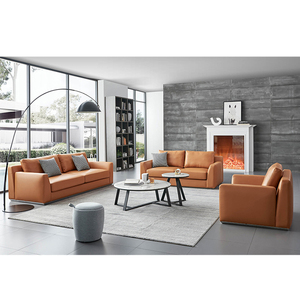 Bộ Sofa Da Nghệ Thuật Thiết Kế Ghế Sofa Hình Chữ L Hiện Đại - Product Image 2