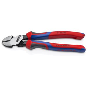 Alicates de Corte Diagonal Knipex 74 22 200 de Acero al Cromo Vanadio - Product Image 1