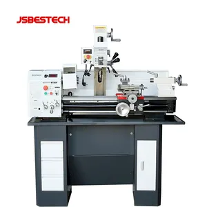 Variable speed lathe milling machinery with full attachments