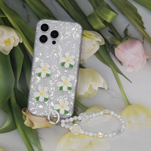 <span class=keywords><strong>Coque</strong></span> de téléphone 3D Stéréo Fleur avec Sangle Perles DIY pour iPhone <span class=keywords><strong>6</strong></span> 11 14 15 16 17 Pro <span class=keywords><strong>Samsung</strong></span> <span class=keywords><strong>Galaxy</strong></span> – Housse Mignonne pour Filles - Product Image 4